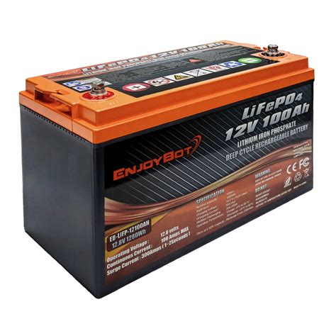 This is my hands-on review of the Enjoybot 12V 100Ah LiFePO4 battery. . Enjoybot battery